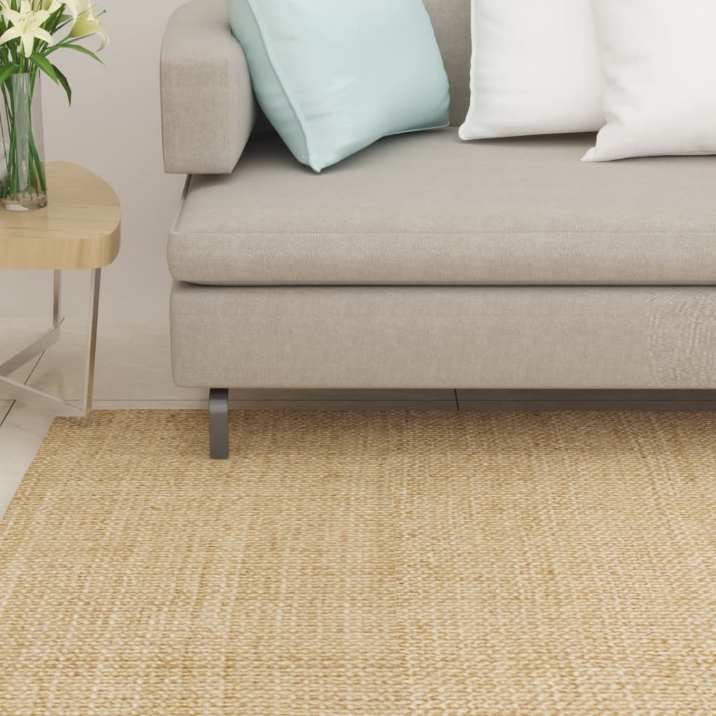 gulvtæppe 66x300 cm naturlig sisal