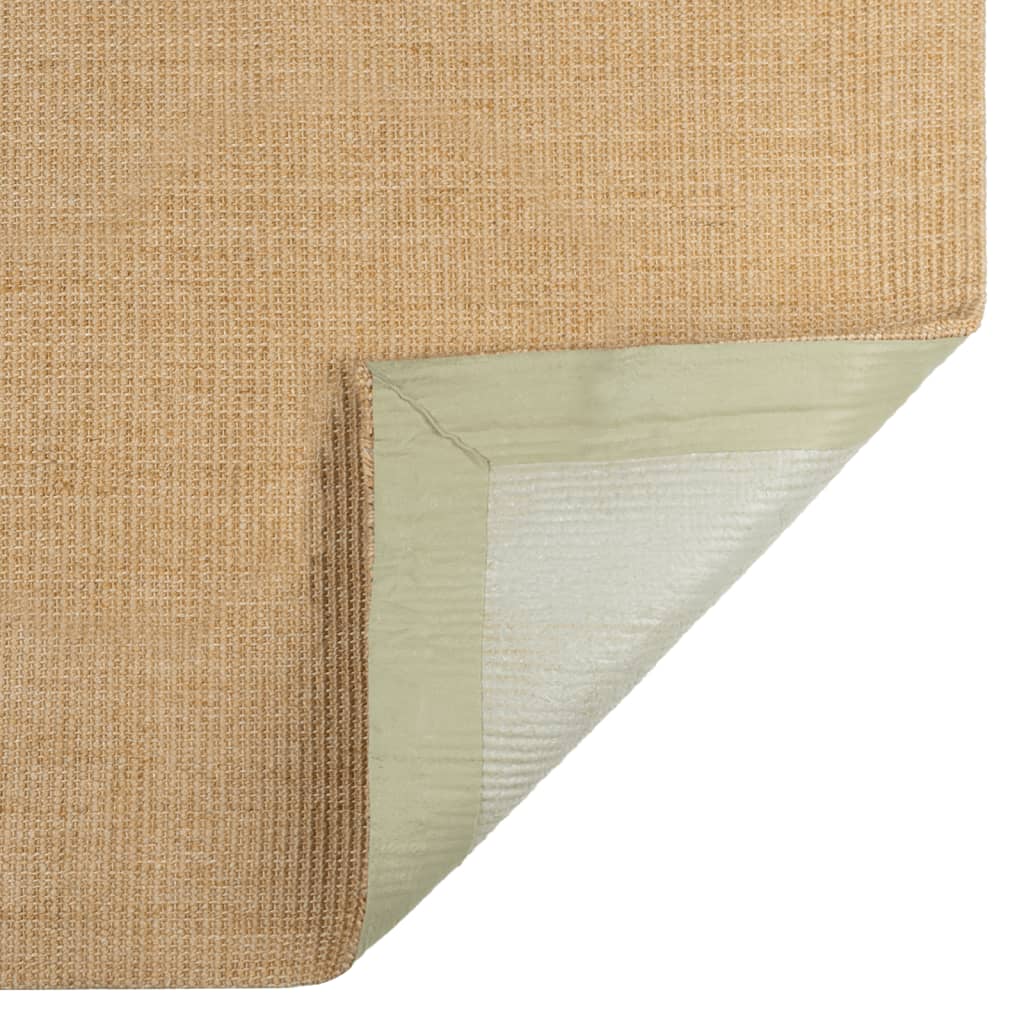 gulvtæppe 80x100 cm naturlig sisal