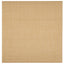 gulvtæppe 100x100 cm naturlig sisal