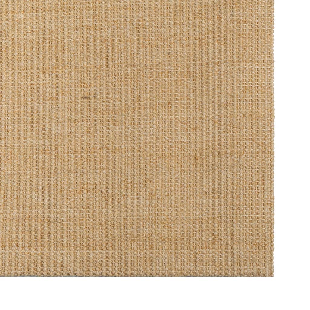 gulvtæppe 100x150 cm naturlig sisal