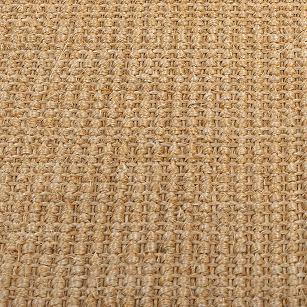 gulvtæppe 100x250 cm naturlig sisal