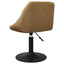 drejelige spisebordsstole 6 stk. velour brun