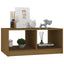 sofabord 75x50x33,5 cm massivt fyrretræ gyldenbrun