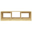 sofabord 110x50x34 cm massivt fyrretræ