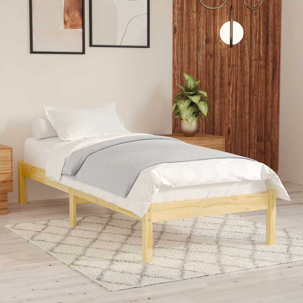 sengeramme 75x190 cm massivt træ