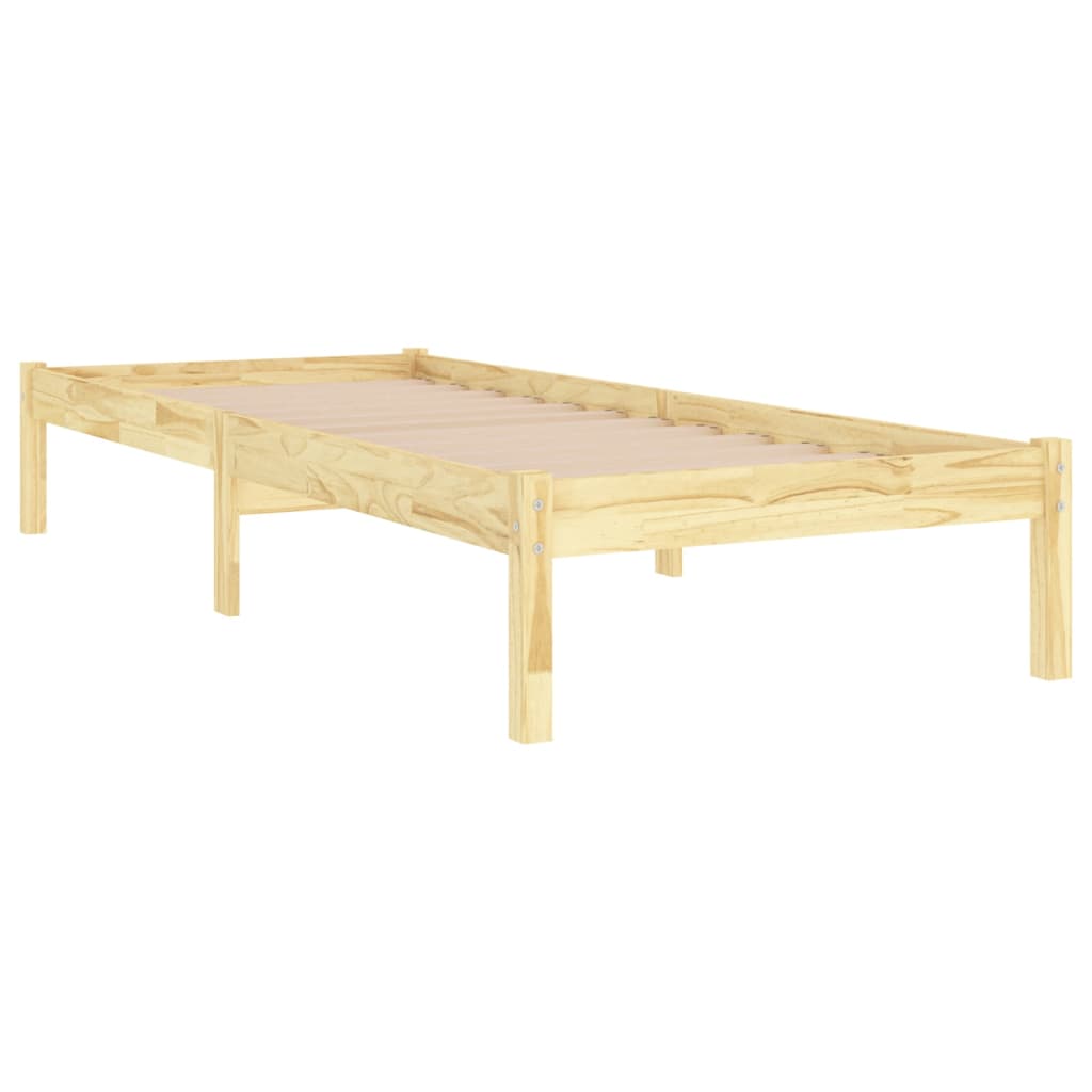 sengeramme 90x200 cm massivt fyrretræ