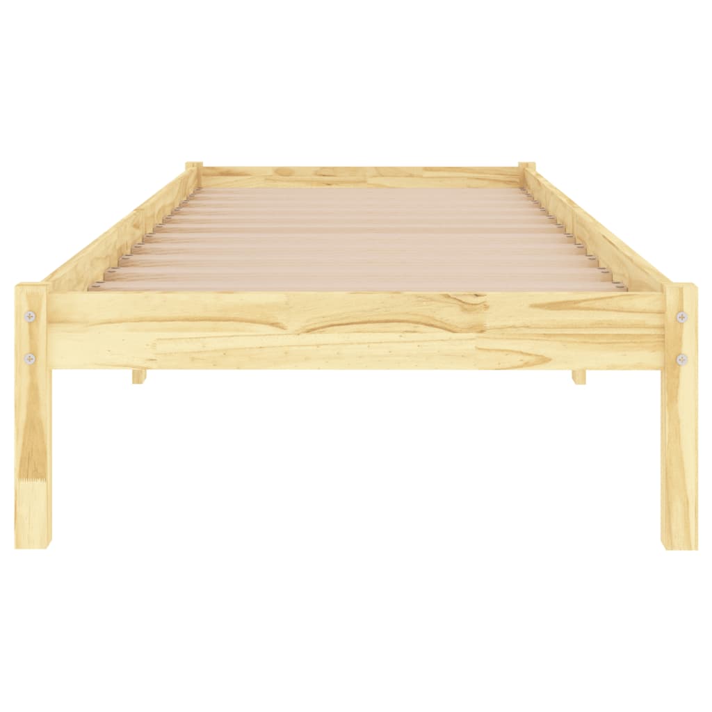 sengeramme 90x200 cm massivt fyrretræ