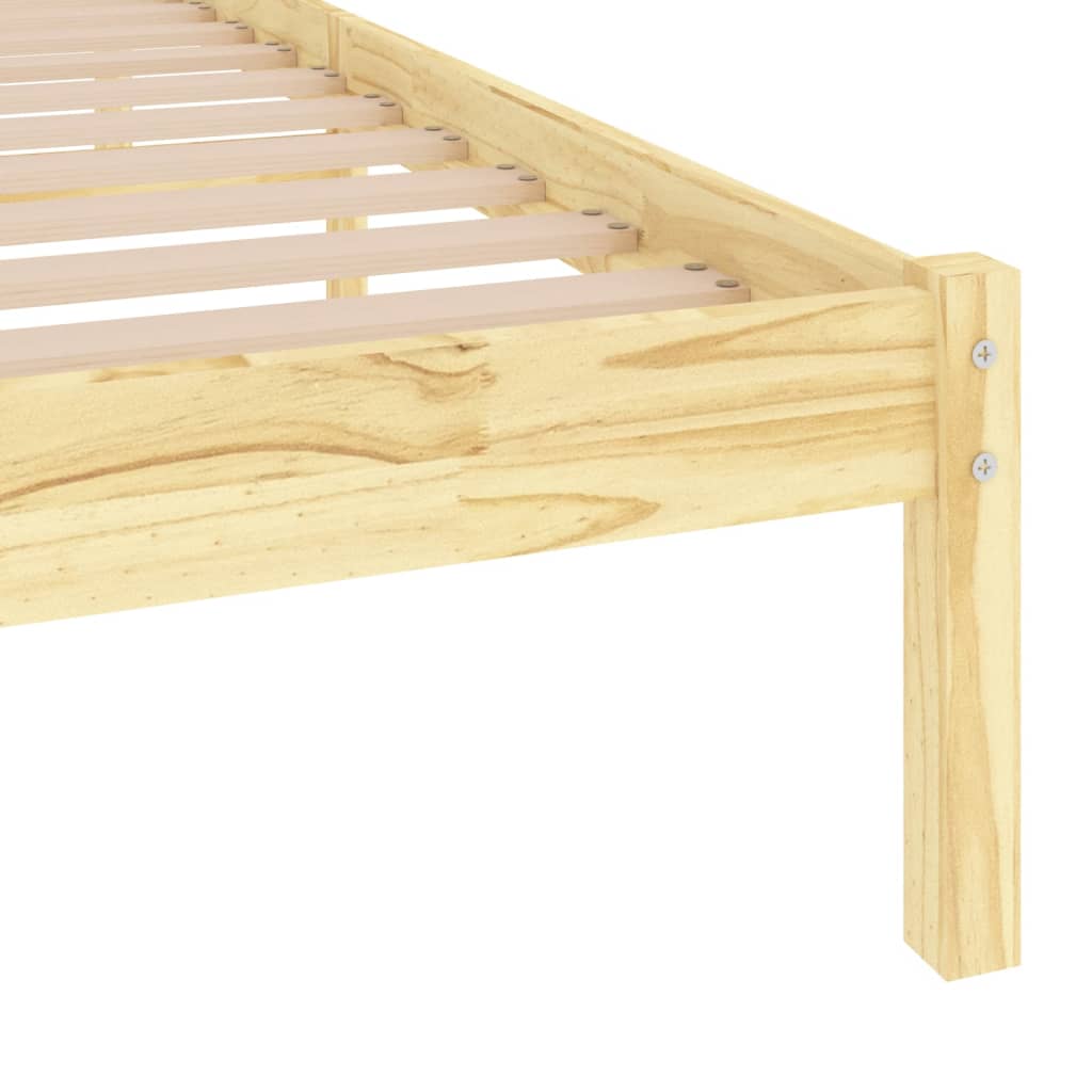 sengeramme 90x200 cm massivt fyrretræ