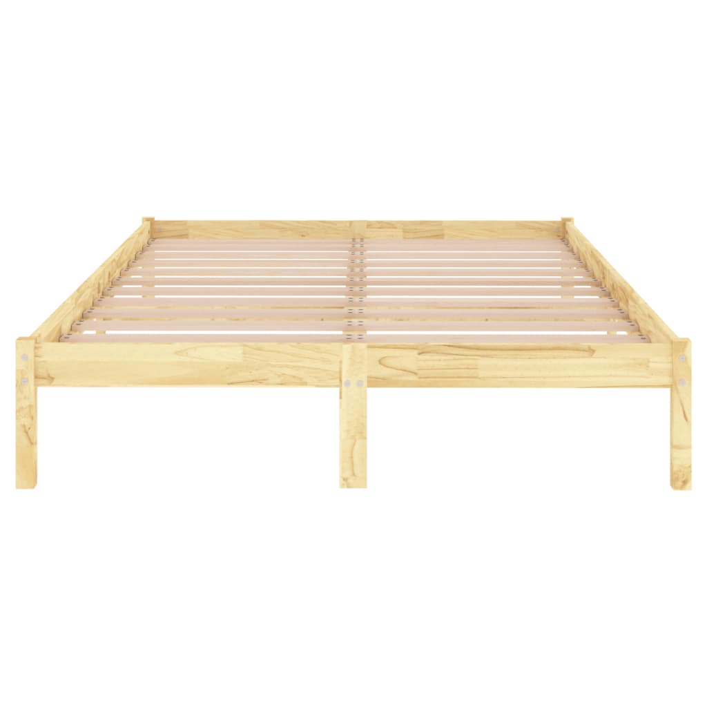 sengeramme 140x200 cm massivt fyrretræ