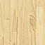 sengeramme 160x200 cm massivt fyrretræ
