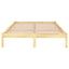 sengeramme 180x200 cm massivt fyrretræ