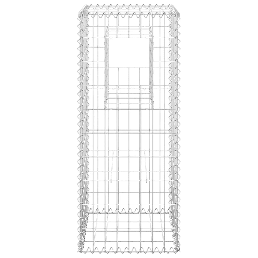 gabionkurve 2 stk. 40x40x100 cm jern