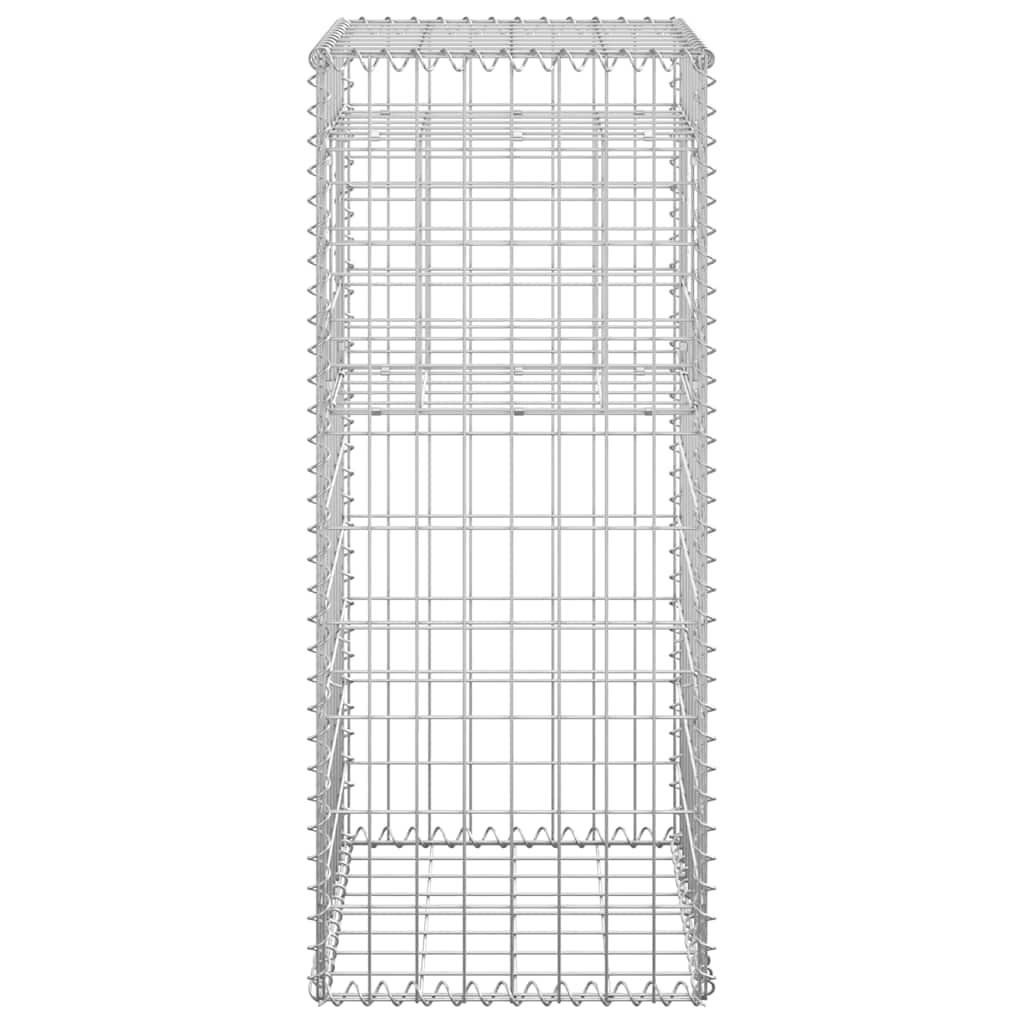gabionkurve 2 stk. 40x40x100 cm jern