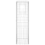 gabionkurve 2 stk. 40x40x140 cm jern