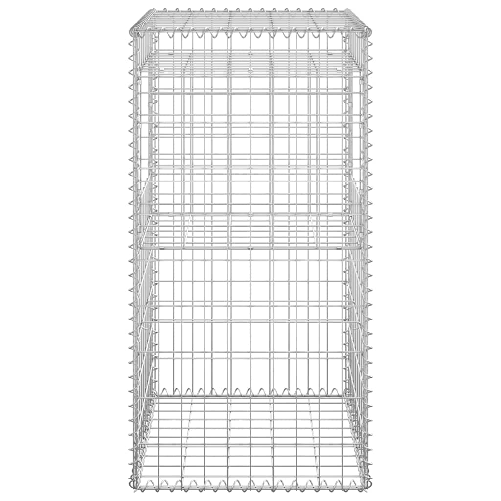 gabionkurve 2 stk. 50x50x100 cm jern