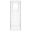 gabionkurve 2 stk. 50x50x140 cm jern
