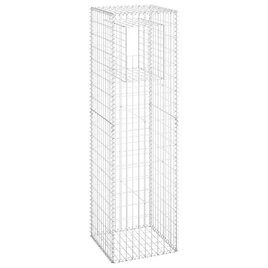 gabionkurv 50x50x180 cm jern