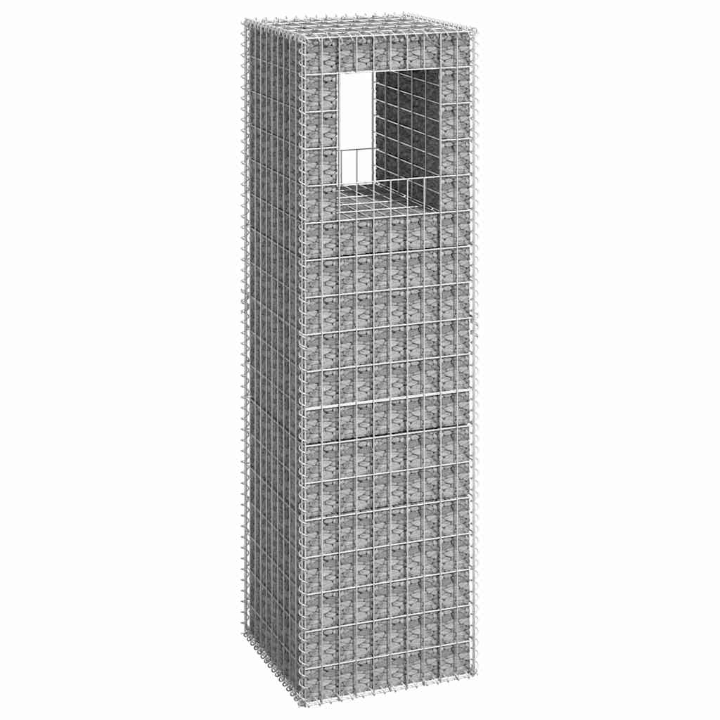 gabionkurv 50x50x180 cm jern