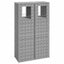 gabionkurve 2 stk. 50x50x180 cm jern