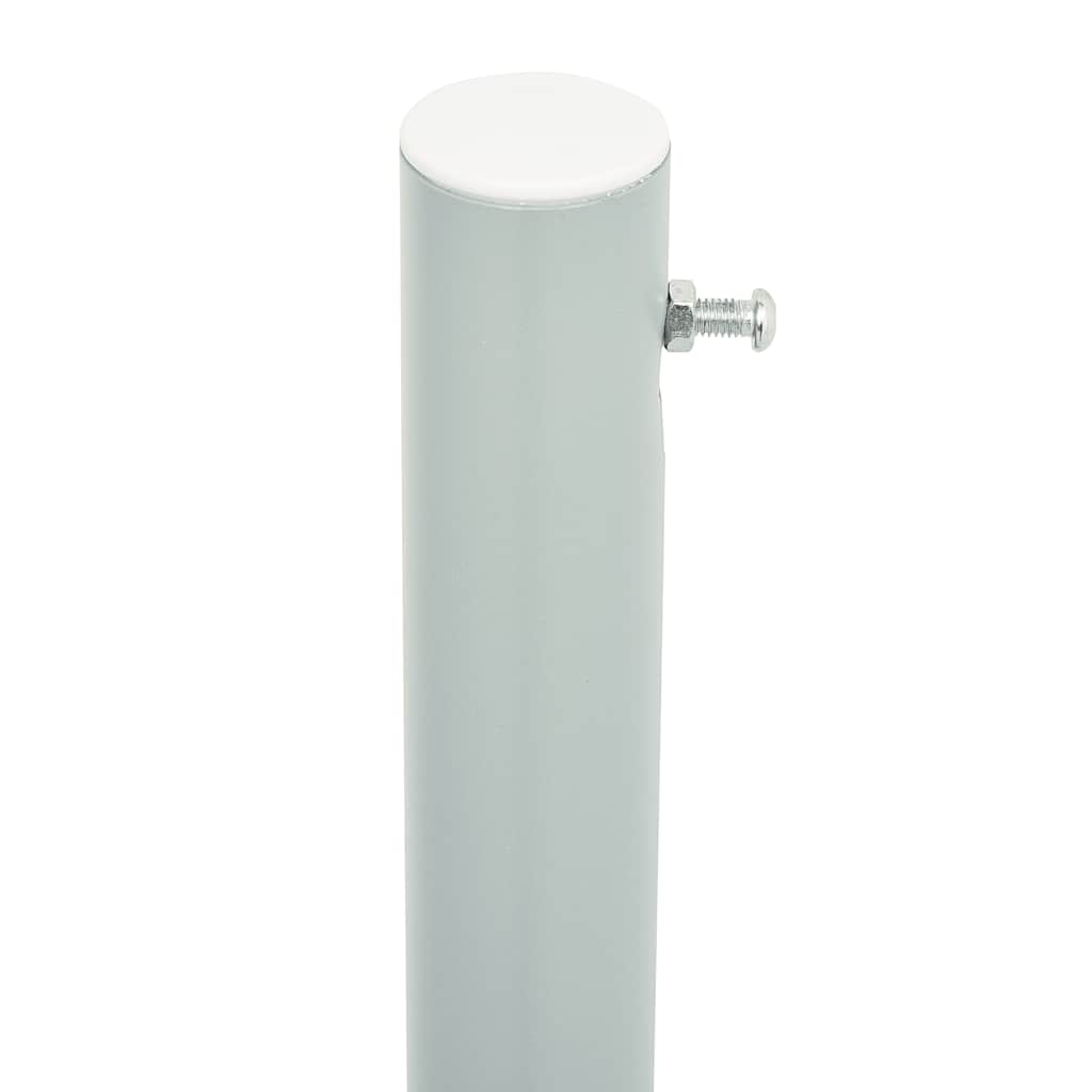 sammenrullelig sidemarkise til terrassen 117x600 cm sort