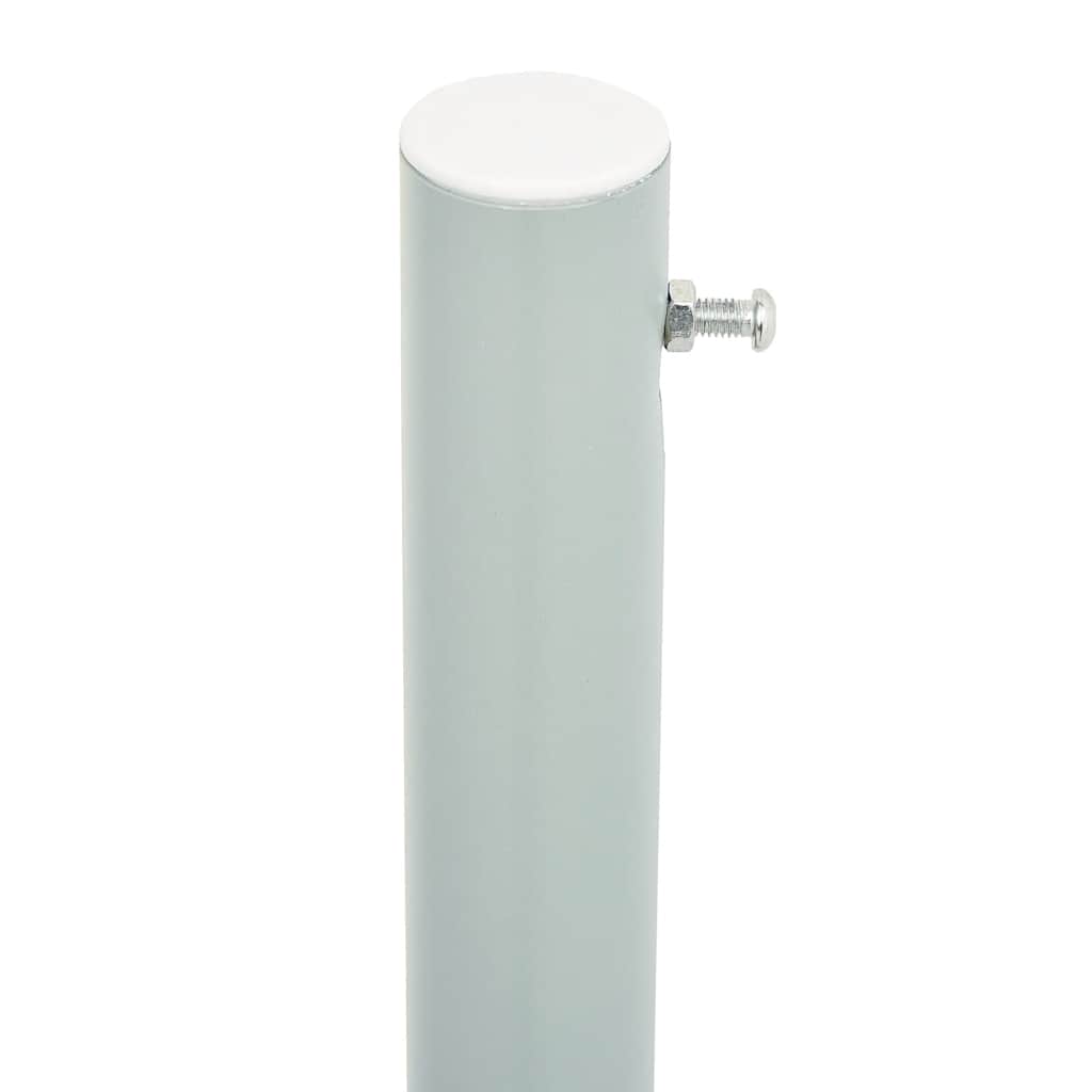 sammenrullelig sidemarkise til terrassen 117x600 cm cremefarvet