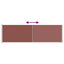 sammenrullelig sidemarkise til terrassen 180x600 cm brun
