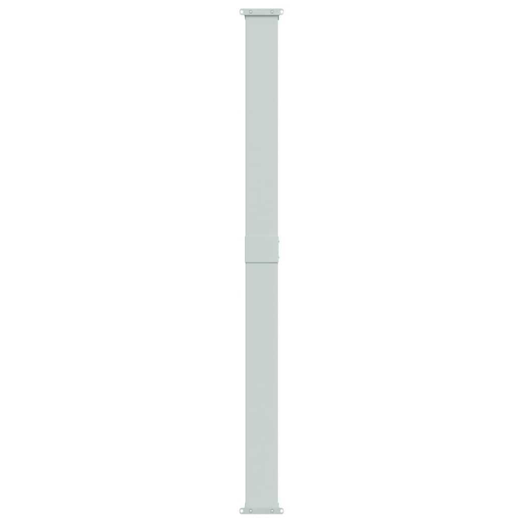 sammenrullelig sidemarkise til terrassen 200x600 cm cremefarvet