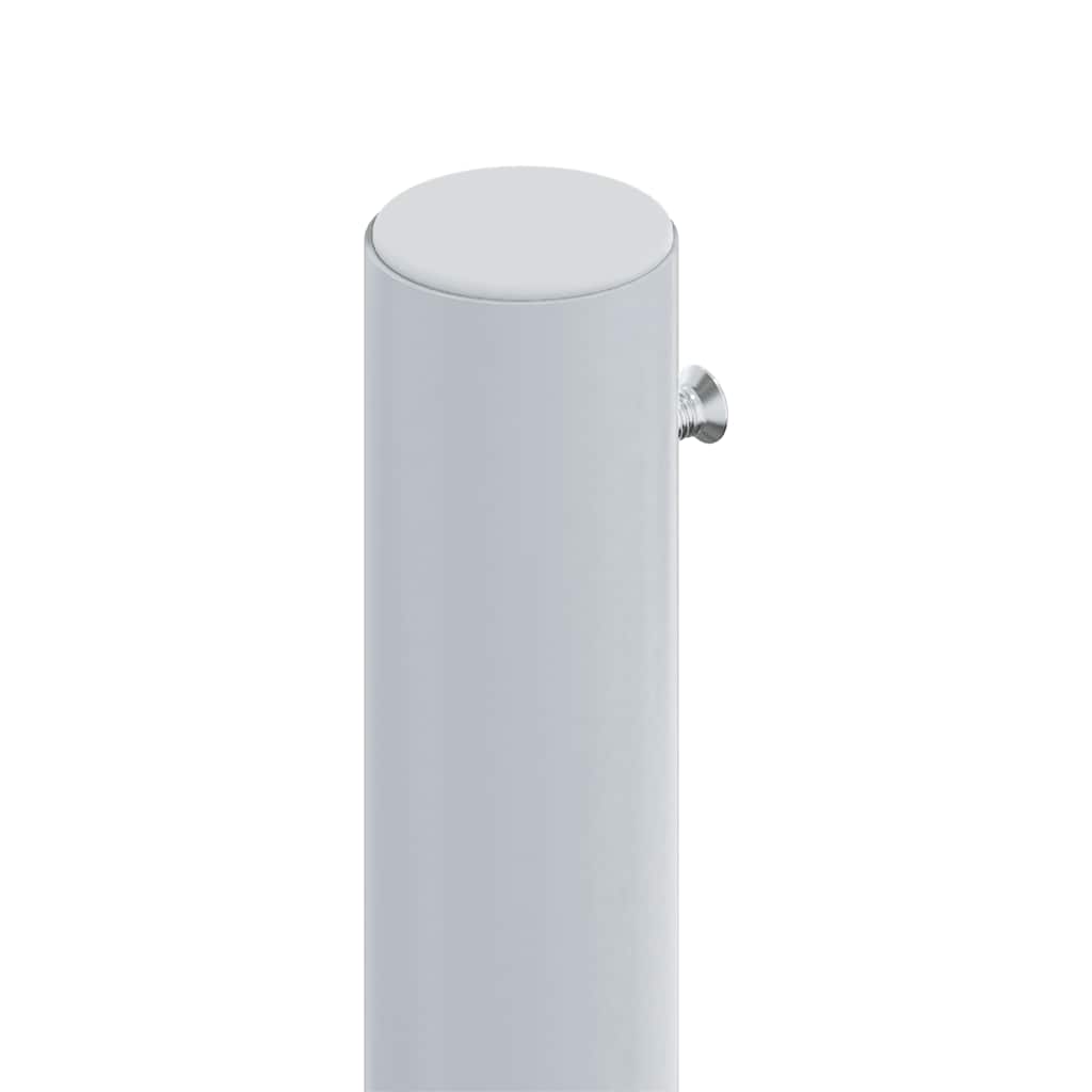 sammenrullelig sidemarkise 200x600 cm blå