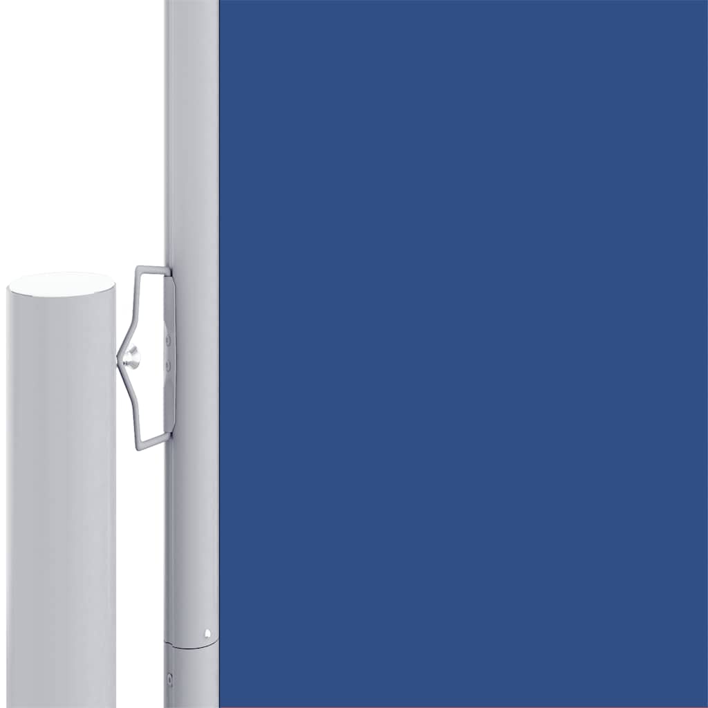 sammenrullelig sidemarkise 220x600 cm blå