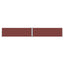 sammenrullelig sidemarkise 160x1000 cm brun