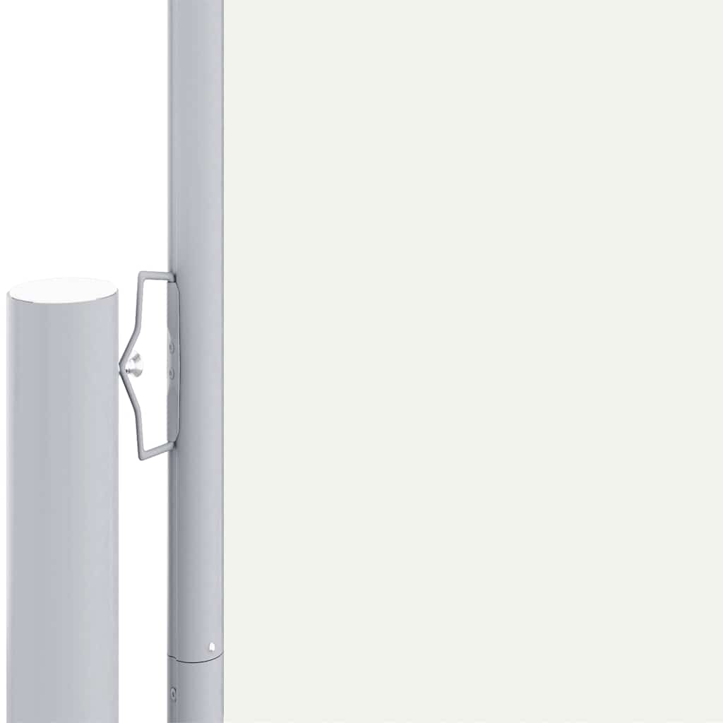 sammenrullelig sidemarkise 220x1000 cm cremefarvet