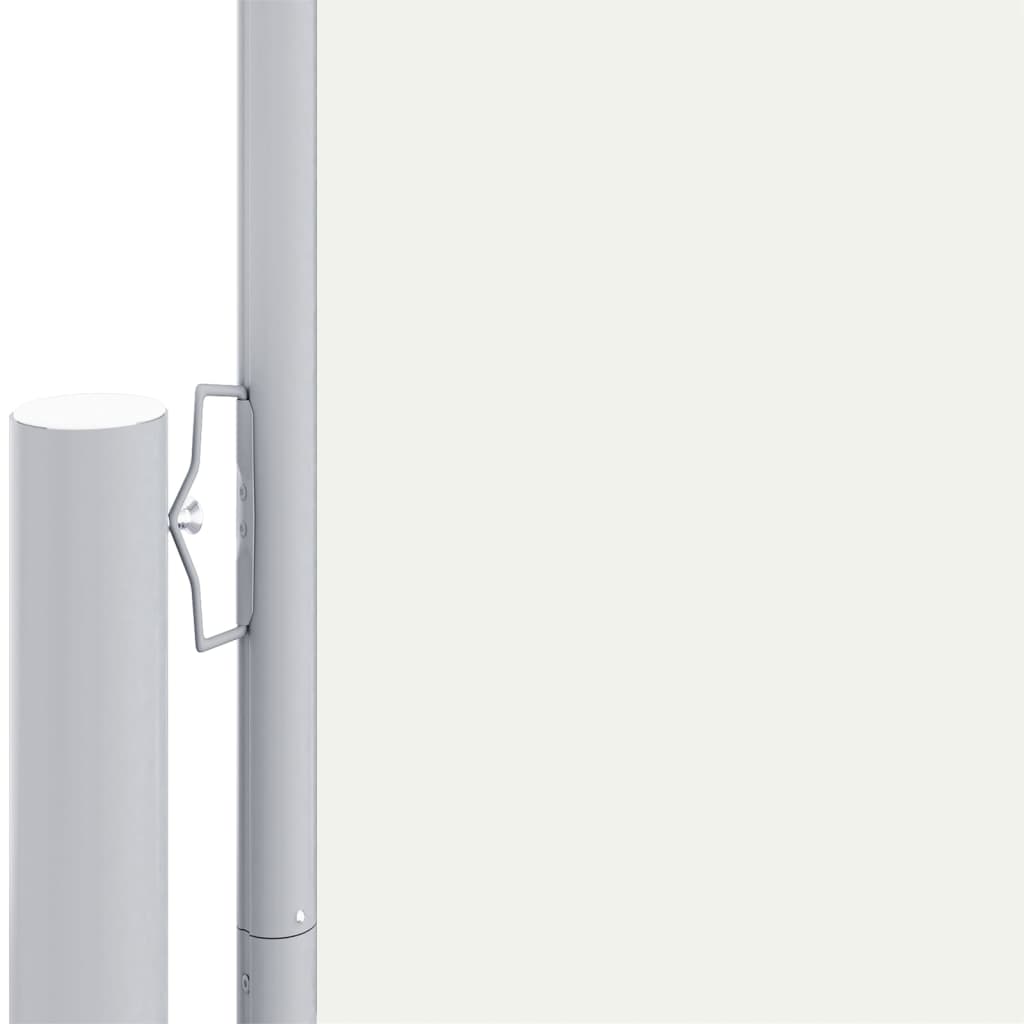 sammenrullelig sidemarkise 200x1200 cm cremefarvet
