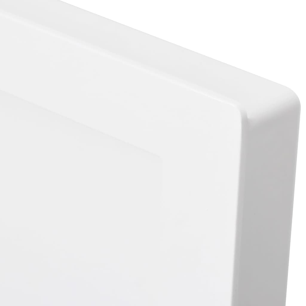 bruseniche med 3 rum 41x99x9 cm mat hvid