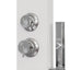brusepanel aluminium hvid