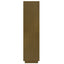 bogreol/rumdeler 40x35x135 cm massivt fyrretræ gyldenbrun