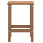 Adirondack-havebord 38x38x46 HDPE brun