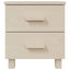 sengeskab HAMAR 2 stk. 40x35x44,5 cm fyrretræ honningfarvet