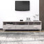 tv-skab HAMAR 158x40x40 cm massivt fyrretræ hvid