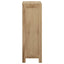kommode 55x30x90 cm massivt teaktræ