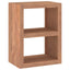 sidebord 45x30x60 cm massivt teaktræ