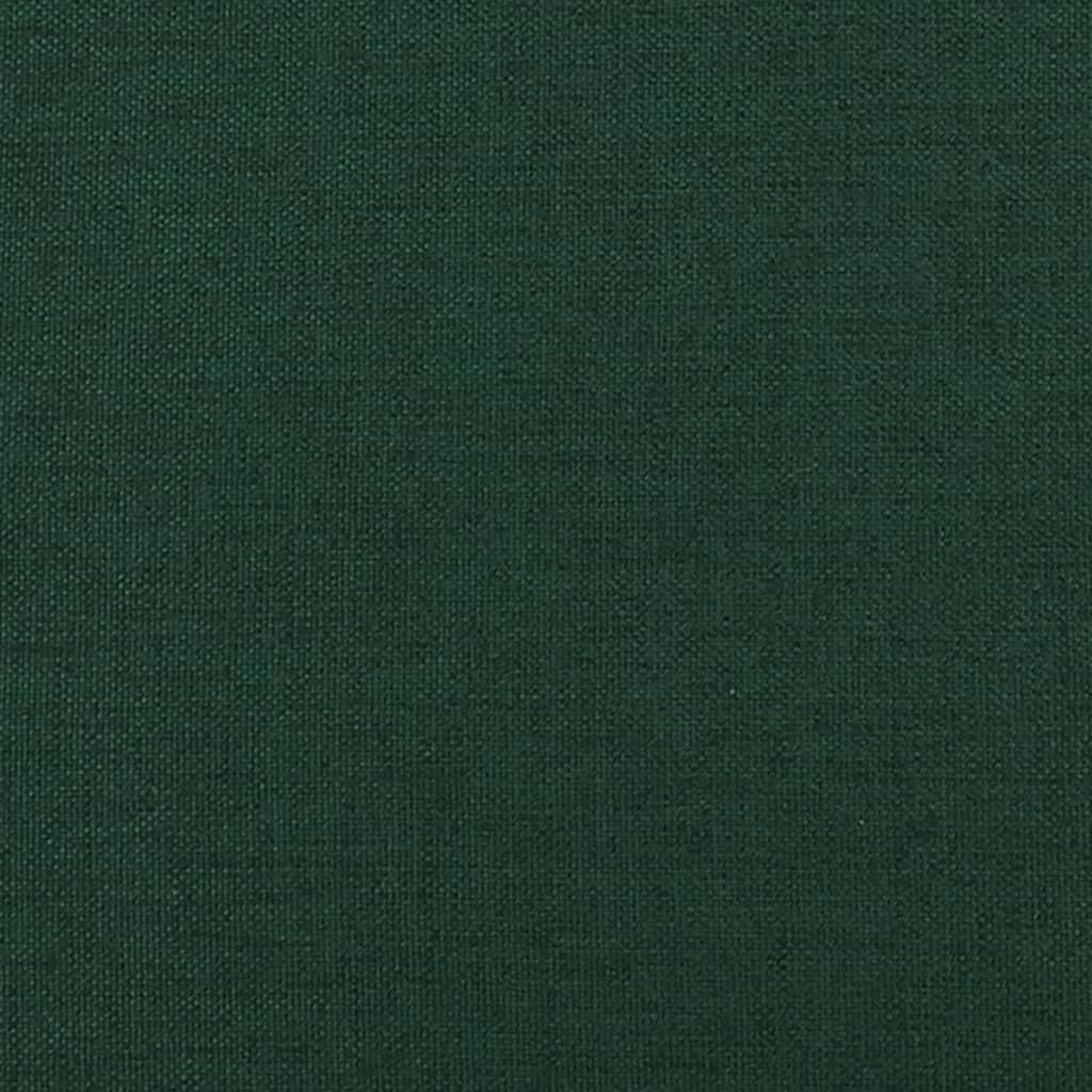 fodskammel 45x29,5x35 cm stof mørkegrøn
