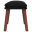 fodskammel 45x29,5x35 cm stof sort