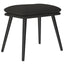 fodskammel 45x29,5x35 cm stof sort