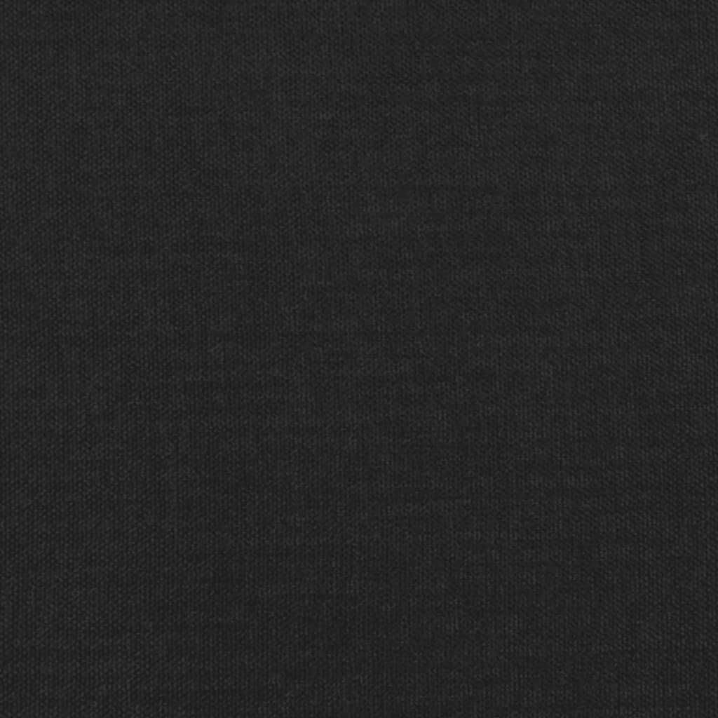 fodskammel 45x29,5x35 cm stof sort