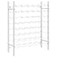 vinreol til 48 flasker metal hvid