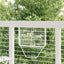altanbord 60x40 cm stål hvid