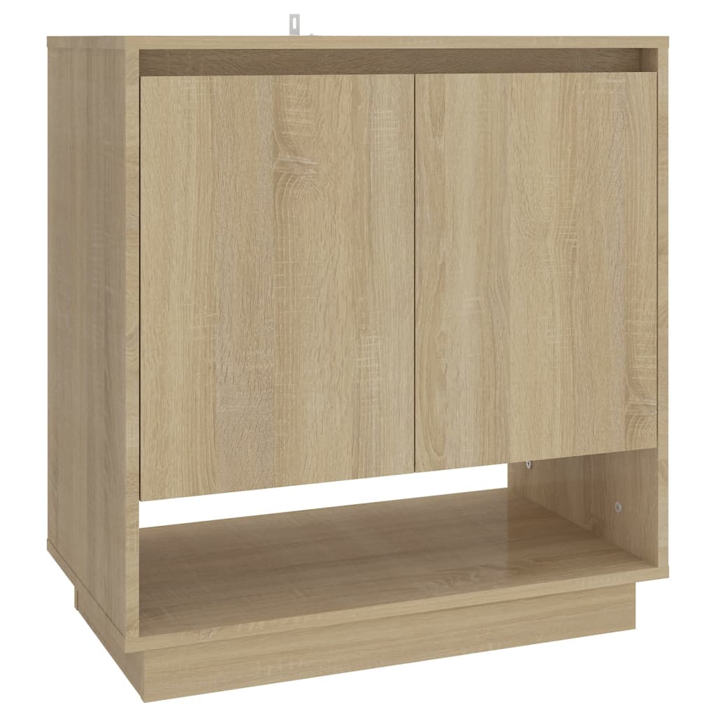 skænk 70x41x75 cm konstrueret træ sonoma-eg