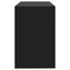 skrivebord 101x50x76,5 cm konstrueret træ sort