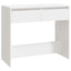 konsolbord 89x41x76,5 cm konstrueret træ hvid