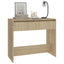 konsolbord 89x41x76,5 cm konstrueret træ sonoma-eg